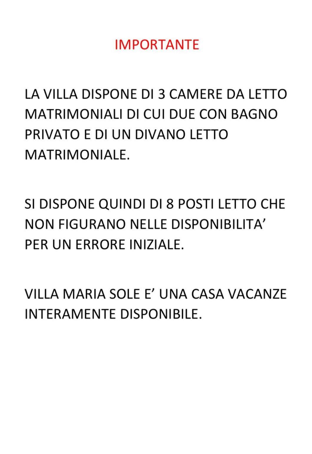 Villa Maria Sole Scafati Extérieur photo